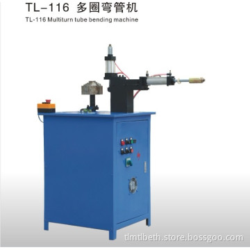 Multiturn tube bending machine for heating element